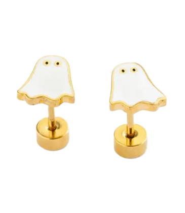 Pip Pop Post Pip Pop Post Ghost Earrings
