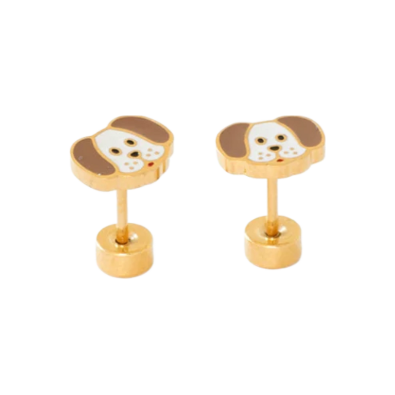 Pip Pop Post Pip Pop Post Dog Stud Earrings