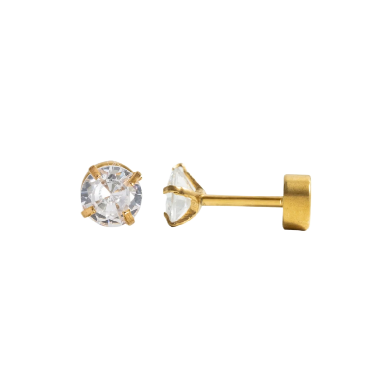 Pip Pop Post Pip Pop Post Diamond Stud Earrings