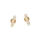 Pip Pop Post Pip Pop Post Diamond Bar Stud Earrings