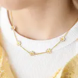 Pip Pop Post Pip Pop Post Daisy Repeat Necklace