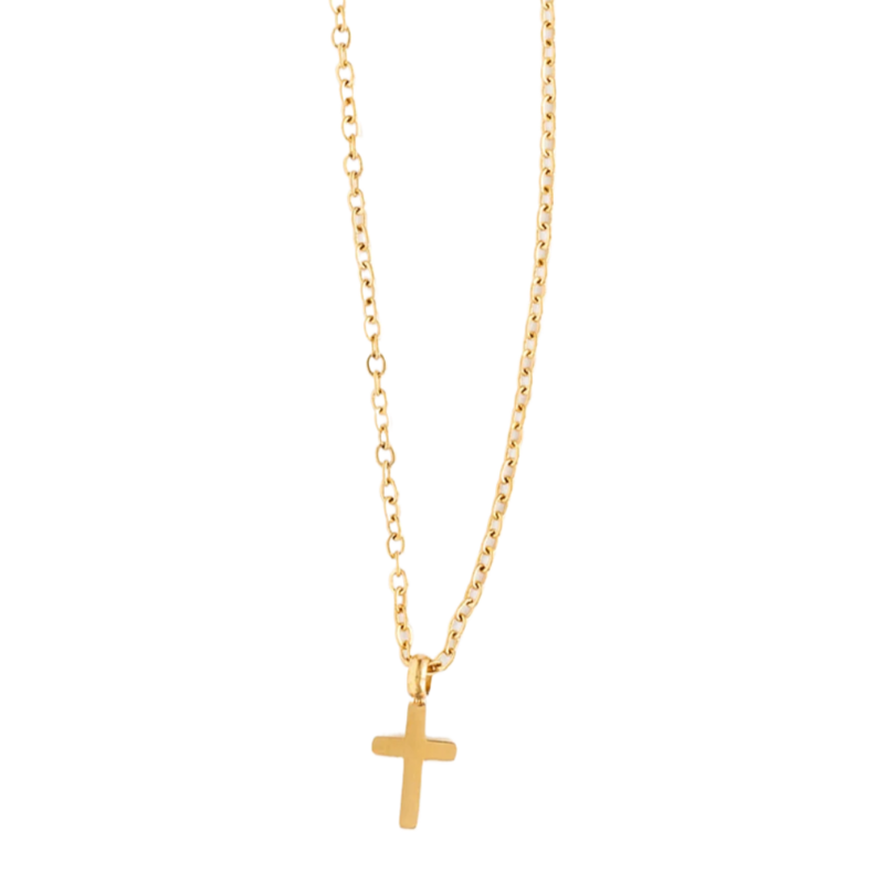 Pip Pop Post Pip Pop Post Cross Pendant Necklace