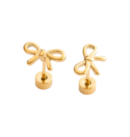 Pip Pop Post Pip Pop Post Bow Stud Earrings