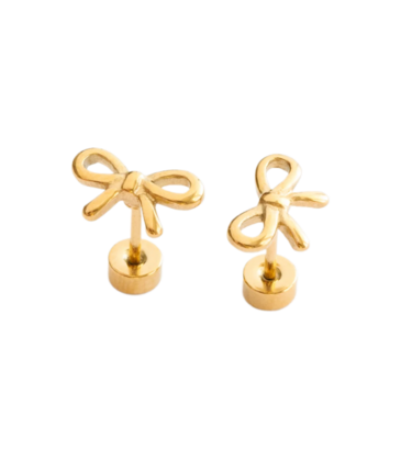 Pip Pop Post Pip Pop Post Bow Stud Earrings