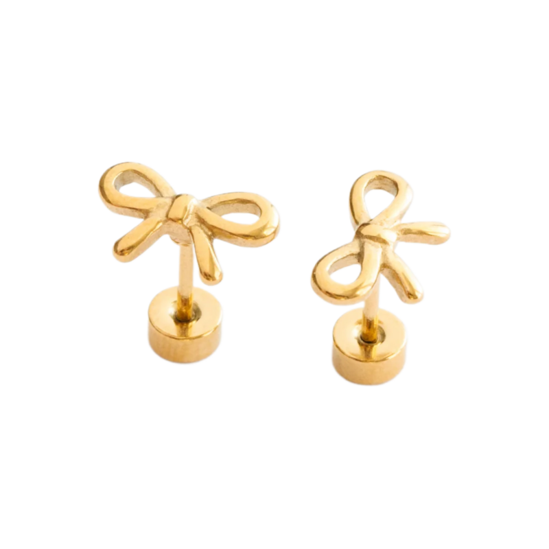 Pip Pop Post Pip Pop Post Bow Stud Earrings