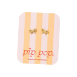Pip Pop Post Pip Pop Post Bow Stud Earrings