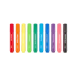 Ooly Ooly Big Bright Brush Markers - Set of 10