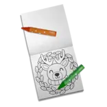 Ooly Ooly Carry-Along Coloring Book Set - Frosty Fun
