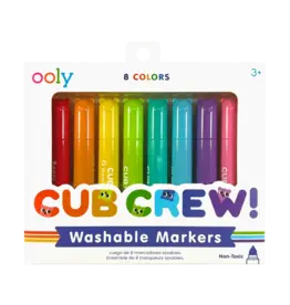 Ooly Ooly Cub Crew Washable Markers - Set of 8