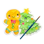 Ooly Ooly Playful Painters Easy Watercolor Painting Kit - Merry & Bright