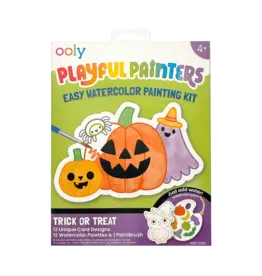 Ooly Ooly Playful Painters Easy Watercolor Painting Kit - Trick or Treat