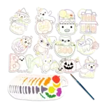 Ooly Ooly Playful Painters Easy Watercolor Painting Kit - Trick or Treat
