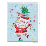 WerkShoppe WerkShoppe Fancy Pants Santa 48 Piece Puzzle Snax