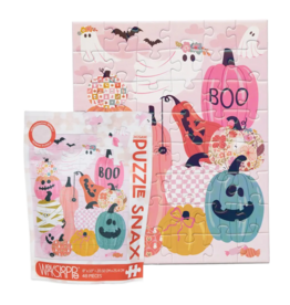 WerkShoppe WerkShoppe Pumpkin Party 48 Piece Puzzle Snax