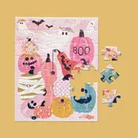 WerkShoppe WerkShoppe Pumpkin Party 48 Piece Puzzle Snax