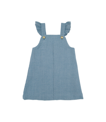 The Beaufort Bonnet Company TBBC Julia Jumper - Barnsley Blue/Palmetto Pearl Tweed