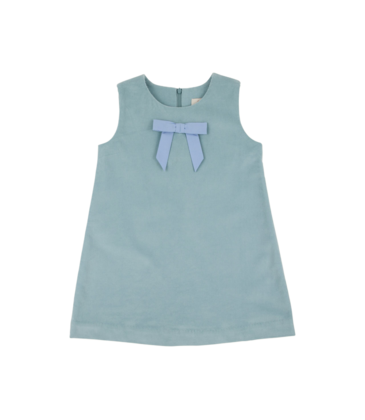 The Beaufort Bonnet Company TBBC Jilly Jumper - Sarasota Sky/Old Greenwich Green Corduroy