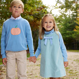 The Beaufort Bonnet Company TBBC Jilly Jumper - Sarasota Sky/Old Greenwich Green Corduroy