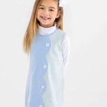 The Beaufort Bonnet Company TBBC Kennedy Colorblock Dress - Sarasota Sky/Old Greenwich Green