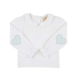 The Beaufort Bonnet Company TBBC Emma's Elbow Patch Top - WAW/OGG/Hearts