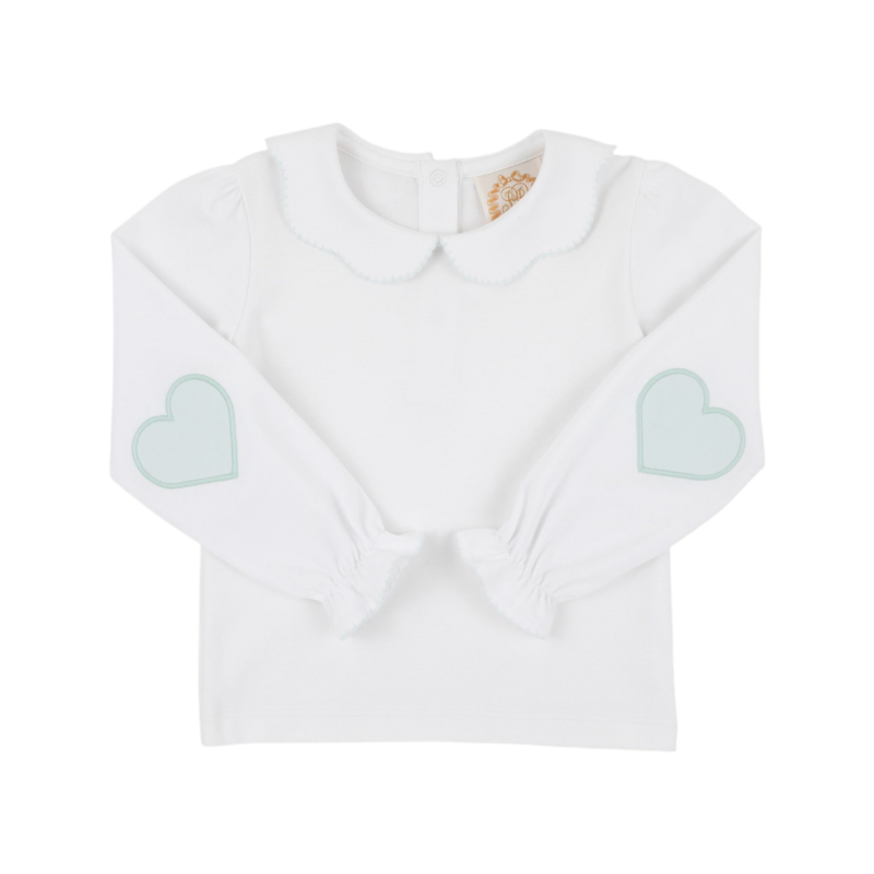 The Beaufort Bonnet Company TBBC Emma's Elbow Patch Top - WAW/OGG/Hearts