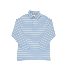The Beaufort Bonnet Company TBBC Prim & Proper Polo - SS/WAW/OGG Stripe