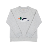 The Beaufort Bonnet Company TBBC Cassidy Comfy Crewneck - Grantley Gray/Duck