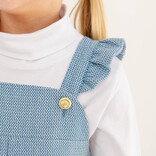 The Beaufort Bonnet Company TBBC Julia Jumper - Barnsley Blue/Palmetto Pearl Tweed