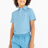 The Beaufort Bonnet Company TBBC Prepletic Prim & Proper Polo - Sumner County Stripe/BB/KK