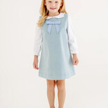 The Beaufort Bonnet Company TBBC Jilly Jumper - Sarasota Sky/Old Greenwich Green Corduroy