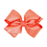 Wee Ones Wee Ones King Living Coral Mirror Dot Bow