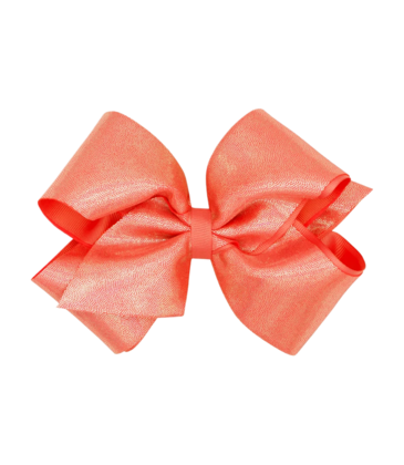 Wee Ones Wee Ones King Living Coral Mirror Dot Bow