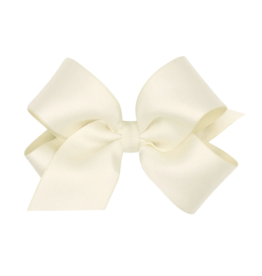 Wee Ones Wee Ones Medium Antique White Satin Bow