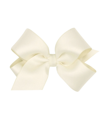 Wee Ones Wee Ones Medium Antique White Satin Bow