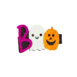 Wee Ones Wee Ones Halloween Glitter BOO Hair Clip