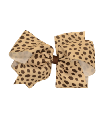 Wee Ones Wee Ones King Animal Printed Bow