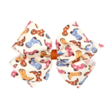 Wee Ones Wee Ones King Cowgirl Boots Printed Bow
