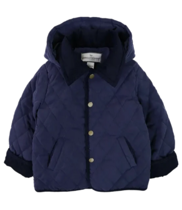 Widgeon Detachable Hood Jacket - Navy