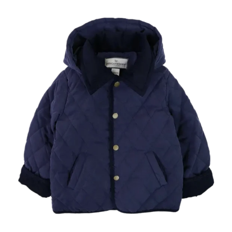 Widgeon Detachable Hood  Jacket - Navy