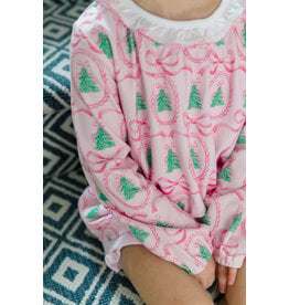 The Proper Peony The Proper Peony Pink Tannenbaum Bloomer Set