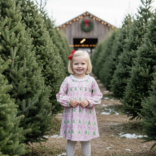 The Proper Peony The Proper Peony Pink Tannenbaum Dress
