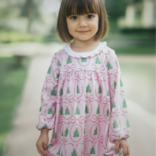 The Proper Peony The Proper Peony Pink Tannenbaum Dress