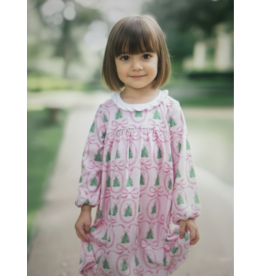 The Proper Peony The Proper Peony Pink Tannenbaum Dress