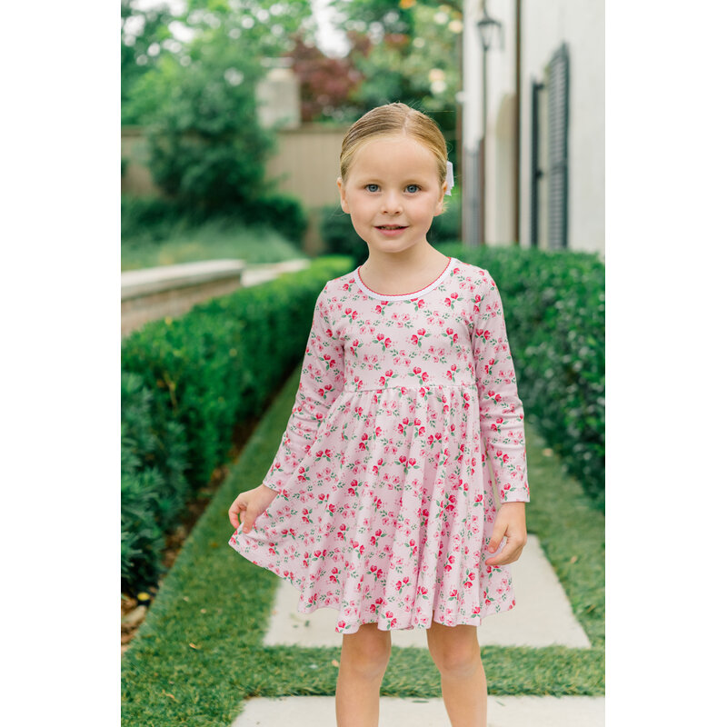 The Proper Peony *Pre-Order* The Proper Peony Zinnia Blooms Twirl Dress