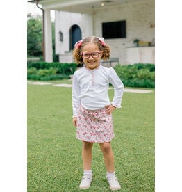The Proper Peony *Pre-Order* The Proper Peony Zinnia Blooms Scallop Skort