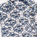 Angel Dear Angel Dear Fleece Shacket - Southwest Navy