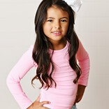 Swoon Baby Swoon Baby Bubblegum Pink Ruched Top