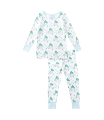 Swoon Baby Swoon Baby Santa's Caddy Pajama Set