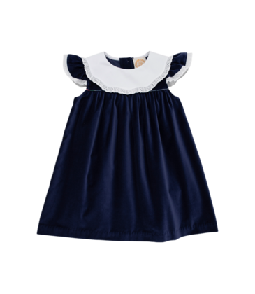 The Beaufort Bonnet Company TBBC Franny Frock Velveteen - NN/WAW/Covington Cottage Plaid