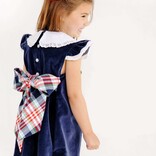 The Beaufort Bonnet Company TBBC Franny Frock Velveteen - NN/WAW/Covington Cottage Plaid
